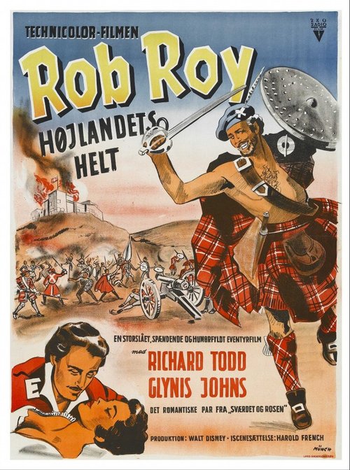 Обложка (Постер) Роб Рой, неуловимый разбойник / Rob Roy: The Highland Rogue (1953) SATRip Обложка (Постер) Роб Рой, неуловимый разбойник / Rob Roy: The Highland Rogue (1953) SATRip