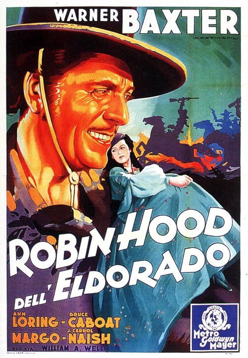 Обложка (Постер) Робин Гуд из Эльдорадо / Robin Hood of El Dorado (1936) SATRip