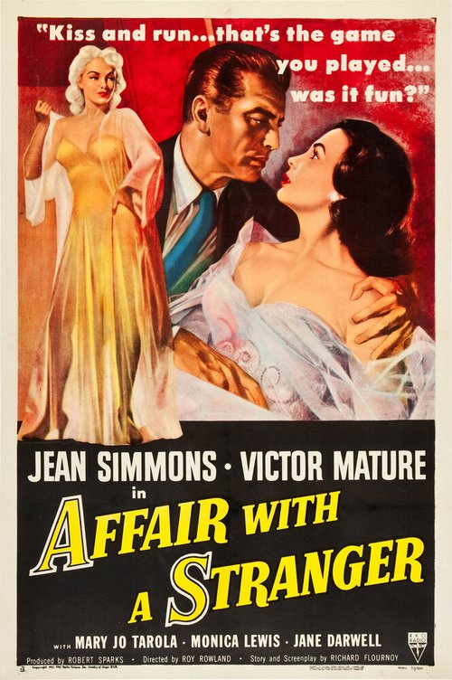 Обложка (Постер) Роман с незнакомцем / Affair with a Stranger (1953) SATRip
