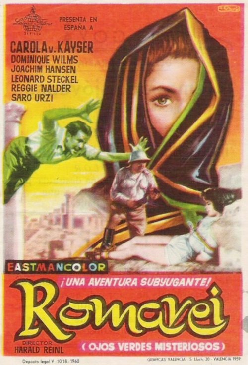 Обложка (Постер) Romarei, das Mädchen mit den grünen Augen (1958) SATRip Обложка (Постер) Romarei, das Mädchen mit den grünen Augen (1958) SATRip