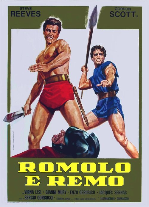 Обложка (Постер) Ромул и Рем / Romolo e Remo (1961) SATRip Обложка (Постер) Ромул и Рем / Romolo e Remo (1961) SATRip
