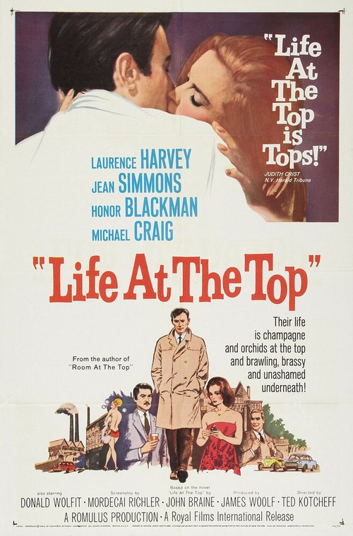 Обложка (Постер) Роскошная жизнь / Life at the Top (1965) SATRip