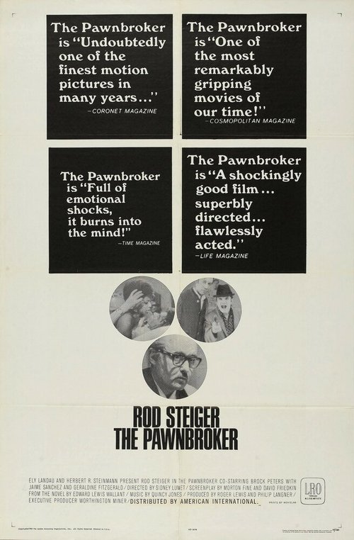 Обложка (Постер) Ростовщик / The Pawnbroker (1964) SATRip Обложка (Постер) Ростовщик / The Pawnbroker (1964) SATRip
