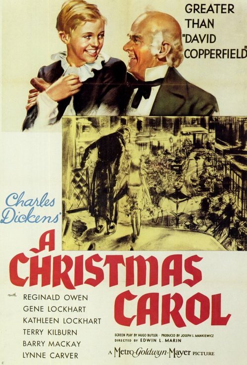 Обложка (Постер) Рождественский гимн / A Christmas Carol (1938) SATRip Обложка (Постер) Рождественский гимн / A Christmas Carol (1938) SATRip