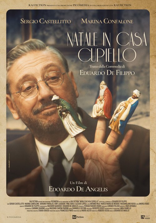 Обложка (Постер) Рождество в доме Купьелло / Natale in casa Cupiello (2020) HDRip