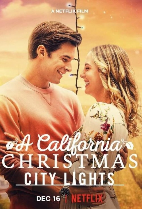 Обложка (Постер) Рождество в Калифорнии: Огни большого города / A California Christmas: City Lights (2021) HDRip