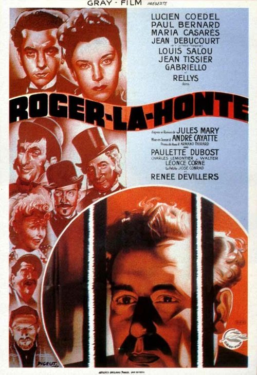 Обложка (Постер) Роже-Позор / Roger la Honte (1945) Обложка (Постер) Роже-Позор / Roger la Honte (1945)