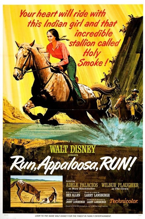 Обложка (Постер) Run, Appaloosa, Run (1966) SATRip Обложка (Постер) Run, Appaloosa, Run (1966) SATRip