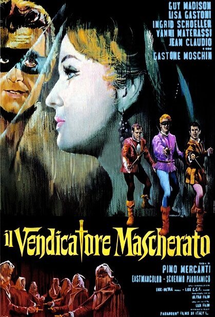 Обложка (Постер) Ряженый мститель / Il vendicatore mascherato (1964) SATRip Обложка (Постер) Ряженый мститель / Il vendicatore mascherato (1964) SATRip