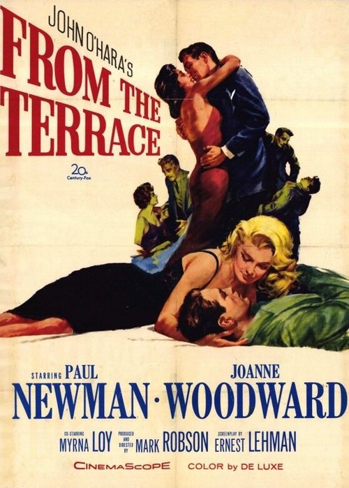 Обложка (Постер) С террасы / From the Terrace (1960) SATRip Обложка (Постер) С террасы / From the Terrace (1960) SATRip