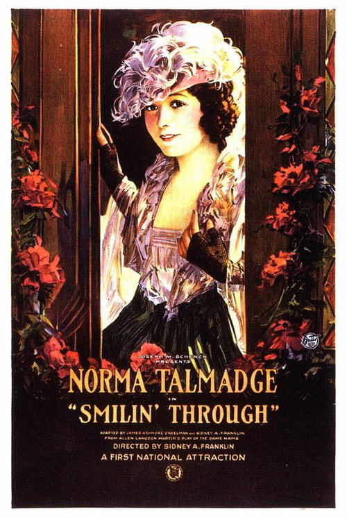 Обложка (Постер) С улыбкой на лице / Smilin' Through (1922) SATRip