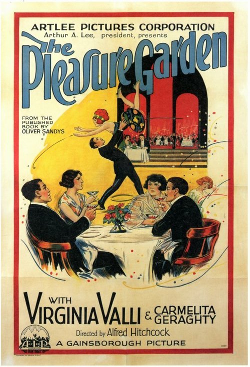 Обложка (Постер) Сад наслаждений / The Pleasure Garden (1925) SATRip