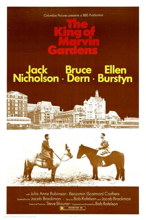 Обложка (Постер) Садовый король / The King of Marvin Gardens (1972) SATRip Обложка (Постер) Садовый король / The King of Marvin Gardens (1972) SATRip