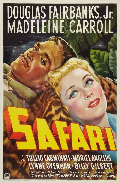 Обложка (Постер) Сафари / Safari (1940) SATRip Обложка (Постер) Сафари / Safari (1940) SATRip