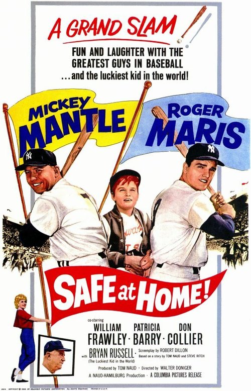 Обложка (Постер) Safe at Home! (1962) SATRip Обложка (Постер) Safe at Home! (1962) SATRip