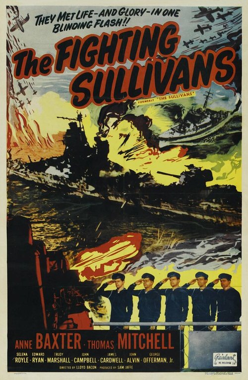 Обложка (Постер) Салливаны / The Sullivans (1944) SATRip Обложка (Постер) Салливаны / The Sullivans (1944) SATRip