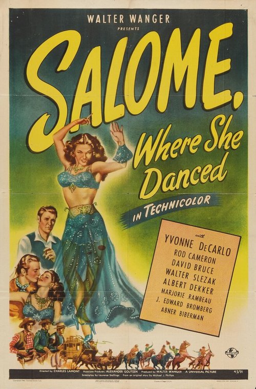 Обложка (Постер) Саломея, которую она танцевала / Salome Where She Danced (1945) SATRip Обложка (Постер) Саломея, которую она танцевала / Salome Where She Danced (1945) SATRip