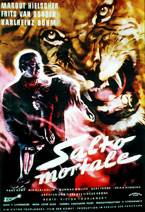Обложка (Постер) Сальто мортале / Salto Mortale (1953) SATRip Обложка (Постер) Сальто мортале / Salto Mortale (1953) SATRip