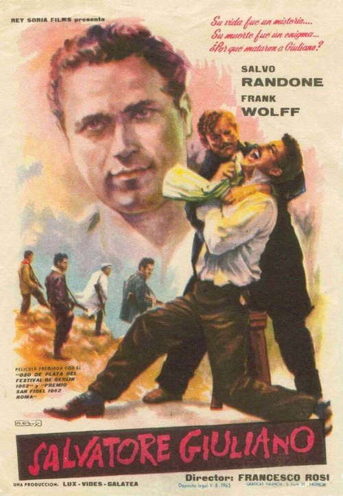Обложка (Постер) Сальваторе Джулиано / Salvatore Giuliano (1961) SATRip Обложка (Постер) Сальваторе Джулиано / Salvatore Giuliano (1961) SATRip
