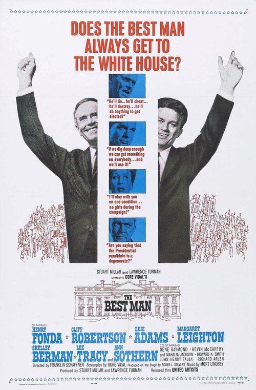 Обложка (Постер) Самый достойный / The Best Man (1964) SATRip Обложка (Постер) Самый достойный / The Best Man (1964) SATRip