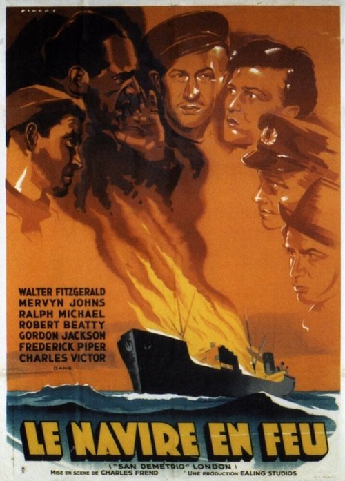 Обложка (Постер) Сан-Деметрио, Лондон / San Demetrio London (1943) SATRip Обложка (Постер) Сан-Деметрио, Лондон / San Demetrio London (1943) SATRip