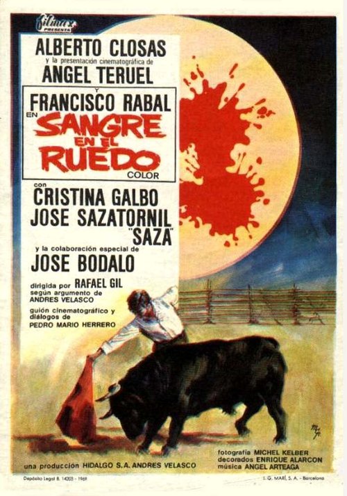 Обложка (Постер) Sangre en el ruedo (1969) SATRip Обложка (Постер) Sangre en el ruedo (1969) SATRip