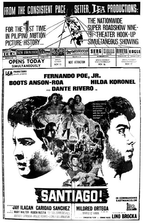 Обложка (Постер) Santiago! (1970) Обложка (Постер) Santiago! (1970)