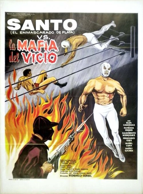 Обложка (Постер) Santo contra la mafia del vicio (1971) SATRip Обложка (Постер) Santo contra la mafia del vicio (1971) SATRip