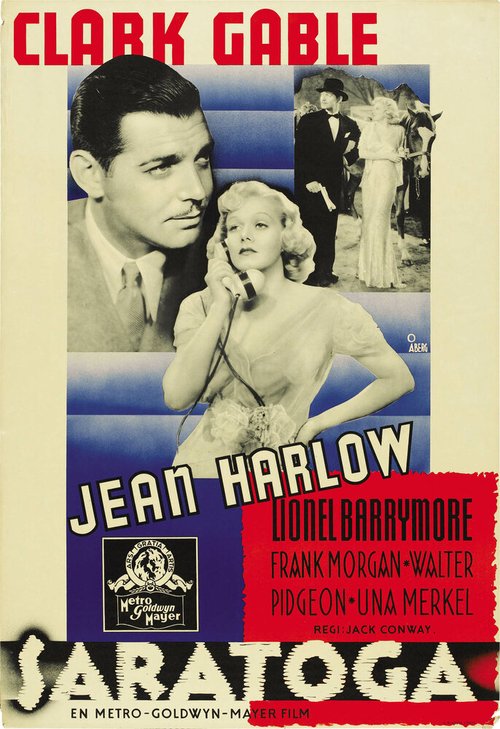 Обложка (Постер) Саратога / Saratoga (1937) SATRip
