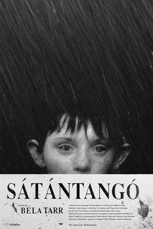 Обложка Сатанинское танго / Sátántangó (1994) 