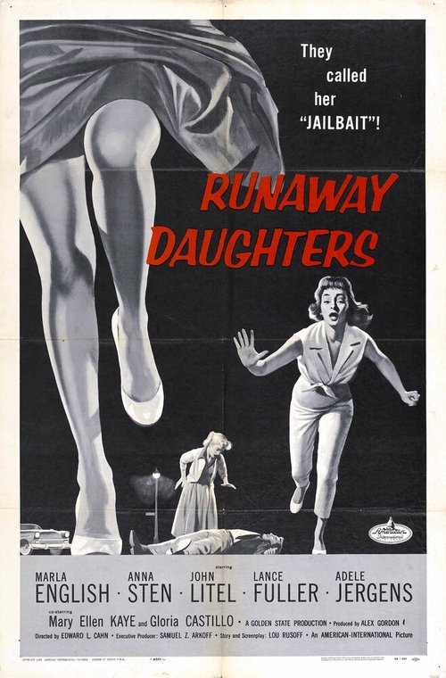 Обложка (Постер) Сбежавшие дочери / Runaway Daughters (1956) SATRip Обложка (Постер) Сбежавшие дочери / Runaway Daughters (1956) SATRip