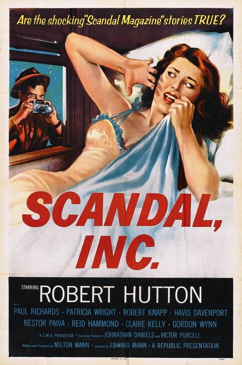 Обложка (Постер) Scandal Incorporated (1956) SATRip Обложка (Постер) Scandal Incorporated (1956) SATRip