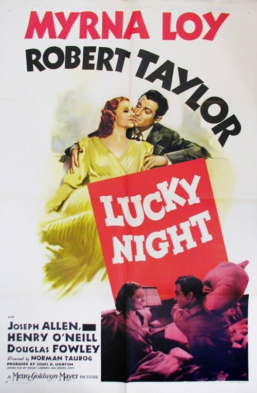 Обложка (Постер) Счастливая ночь / Lucky Night (1939) SATRip Обложка (Постер) Счастливая ночь / Lucky Night (1939) SATRip