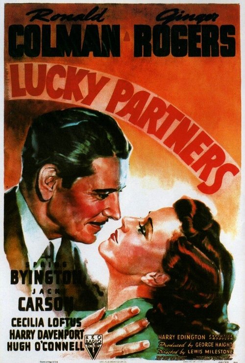 Обложка (Постер) Счастливые партнёры / Lucky Partners (1940) SATRip Обложка (Постер) Счастливые партнёры / Lucky Partners (1940) SATRip