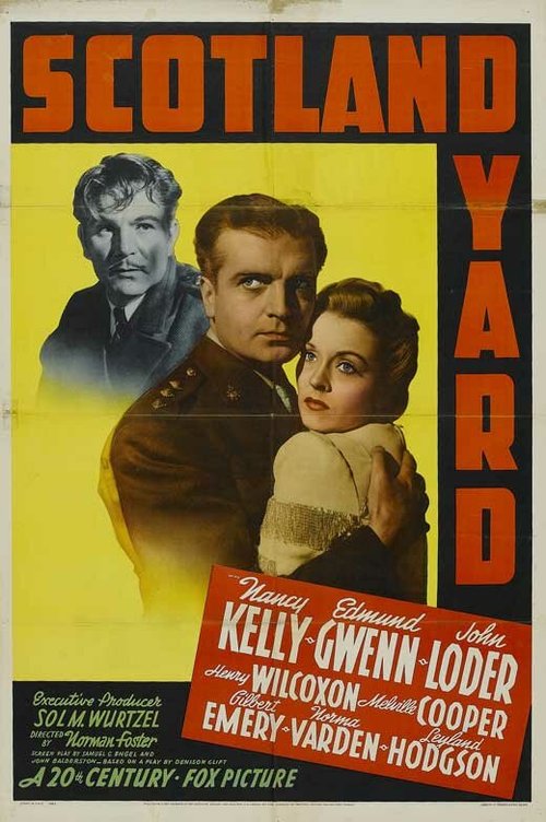 Обложка (Постер) Scotland Yard (1941) SATRip Обложка (Постер) Scotland Yard (1941) SATRip