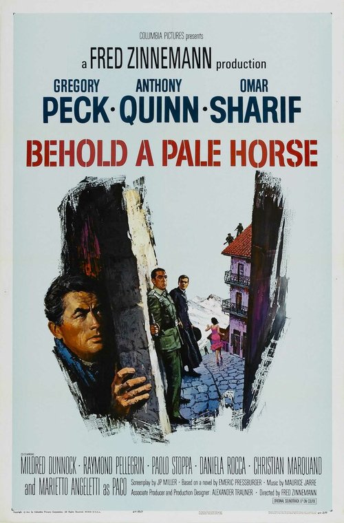 Обложка (Постер) Се конь блед / Behold a Pale Horse (1964) SATRip Обложка (Постер) Се конь блед / Behold a Pale Horse (1964) SATRip