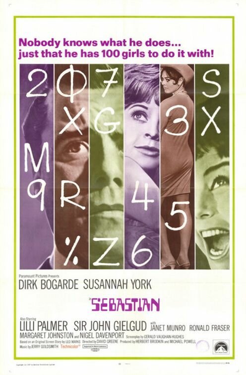 Обложка (Постер) Себастьян / Sebastian (1968) SATRip Обложка (Постер) Себастьян / Sebastian (1968) SATRip