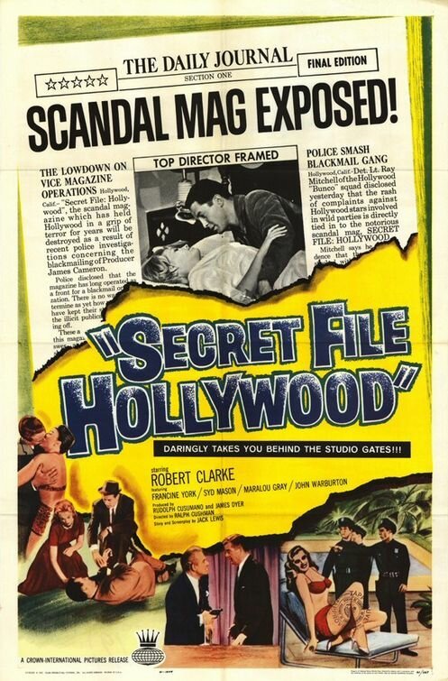 Обложка (Постер) Secret File: Hollywood (1962) SATRip Обложка (Постер) Secret File: Hollywood (1962) SATRip