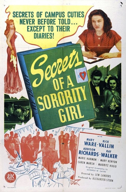 Обложка (Постер) Secrets of a Sorority Girl (1945) SATRip Обложка (Постер) Secrets of a Sorority Girl (1945) SATRip