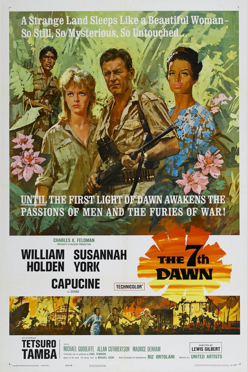 Обложка (Постер) Седьмой рассвет / The 7th Dawn (1964) SATRip Обложка (Постер) Седьмой рассвет / The 7th Dawn (1964) SATRip