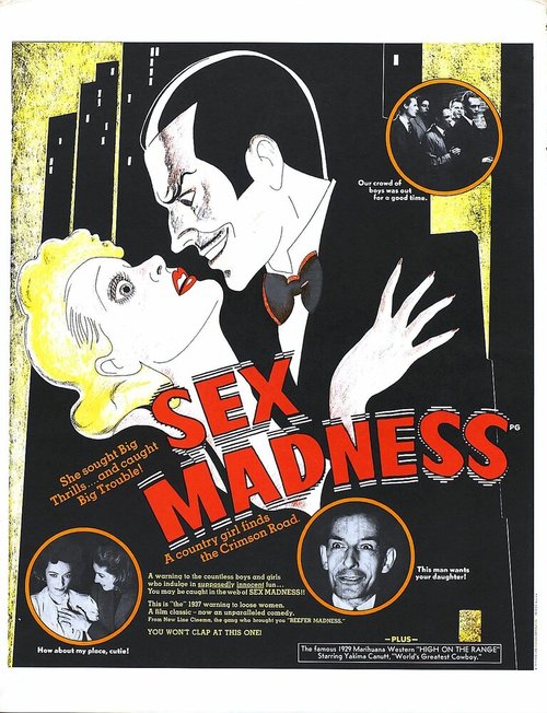Обложка (Постер) Сексуальное безумие / Sex Madness (1938) SATRip Обложка (Постер) Сексуальное безумие / Sex Madness (1938) SATRip