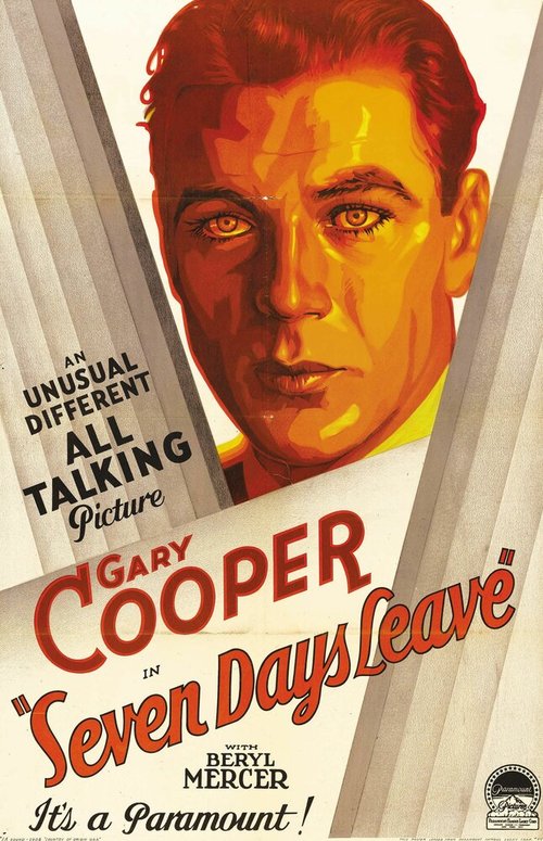 Обложка (Постер) Семь дней отпуска / Seven Days Leave (1930) SATRip