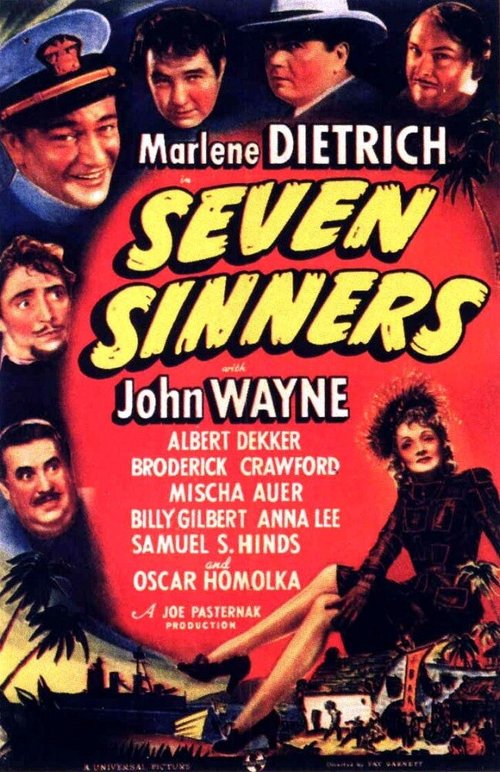Обложка (Постер) Семь грешников / Seven Sinners (1940) SATRip Обложка (Постер) Семь грешников / Seven Sinners (1940) SATRip