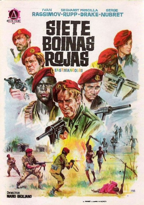 Обложка (Постер) Семь красных беретов / Sette baschi rossi (1969) SATRip Обложка (Постер) Семь красных беретов / Sette baschi rossi (1969) SATRip