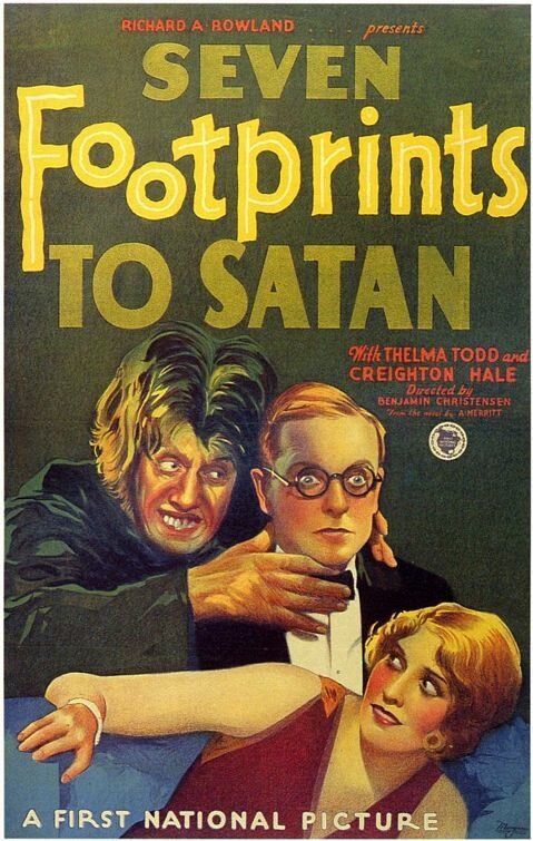 Обложка (Постер) Семь ступеней к Сатане / Seven Footprints to Satan (1929) SATRip