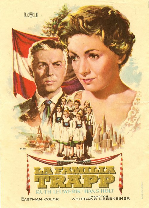 Обложка (Постер) Семья Трапп / Die Trapp-Familie (1956) SATRip Обложка (Постер) Семья Трапп / Die Trapp-Familie (1956) SATRip