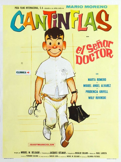 Обложка (Постер) Сеньор доктор / El señor doctor (1965) SATRip Обложка (Постер) Сеньор доктор / El señor doctor (1965) SATRip