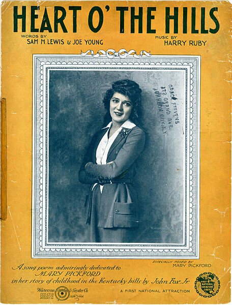 Обложка (Постер) Сердце гор / Heart o' the Hills (1919) SATRip