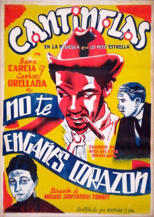 Обложка (Постер) Сердце, не обманывай себя / No te engañes corazón (1937) SATRip Обложка (Постер) Сердце, не обманывай себя / No te engañes corazón (1937) SATRip