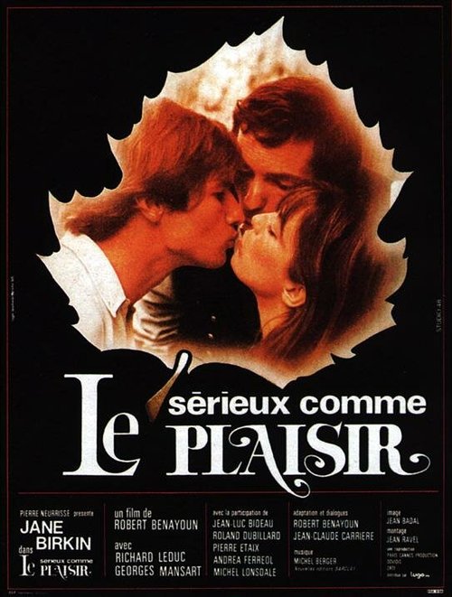 Обложка (Постер) Серьезный, как удовольствие / Sérieux comme le plaisir (1975) SATRip